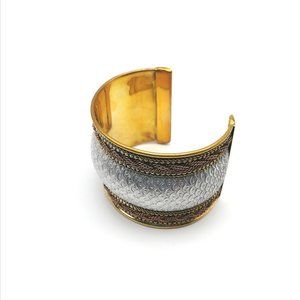 ✨"Mystic" Trichrome Brass Cuff